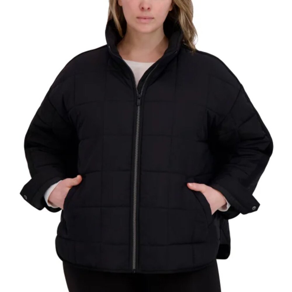 Roxy Women's Quilted Jacket, Brown - Picture 8 of 11